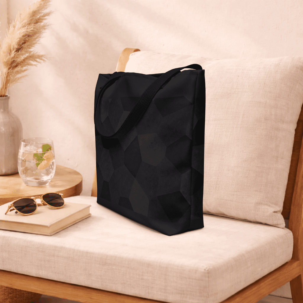 Sac de voyage noir. Compact, structuré et résistant. Idéal pour vos trajets courts et vos séances de sport