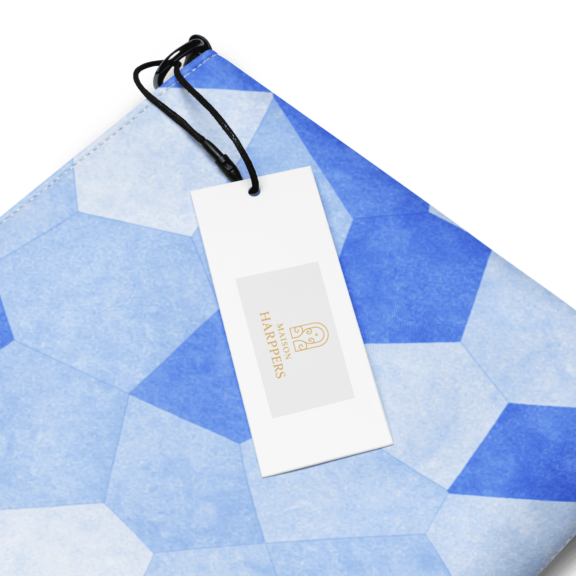 Pochette bandoulière en faux cuir, couleur bleu