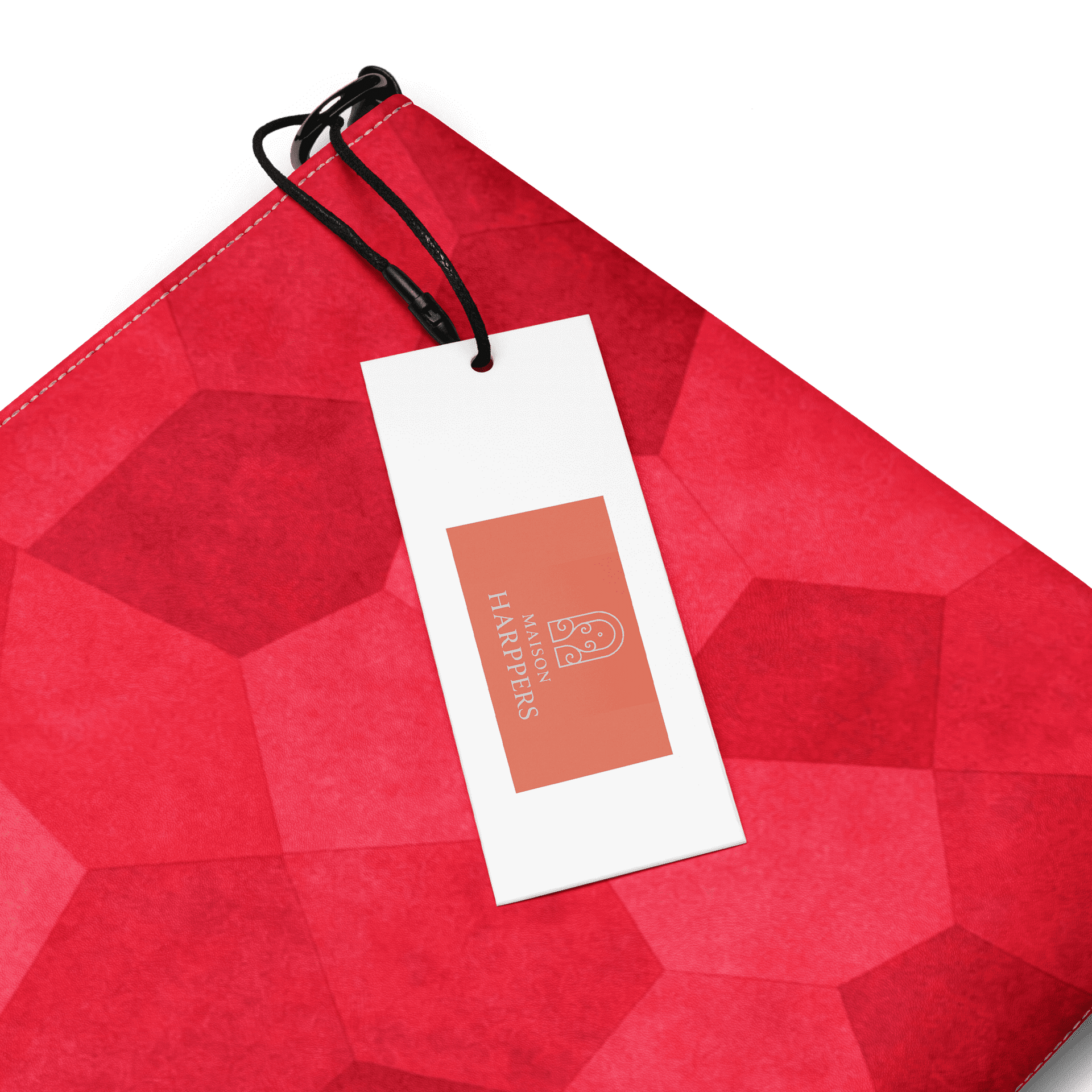 Pochette bandoulière en faux cuir, couleur rouge