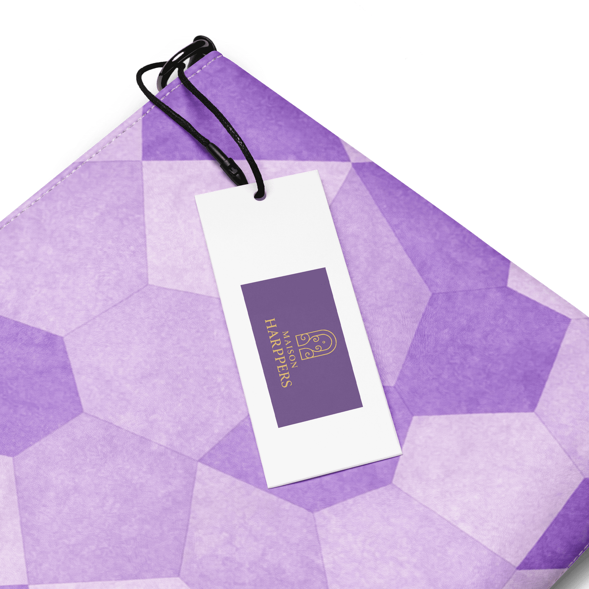 Pochette bandoulière en faux cuir, couleur violet