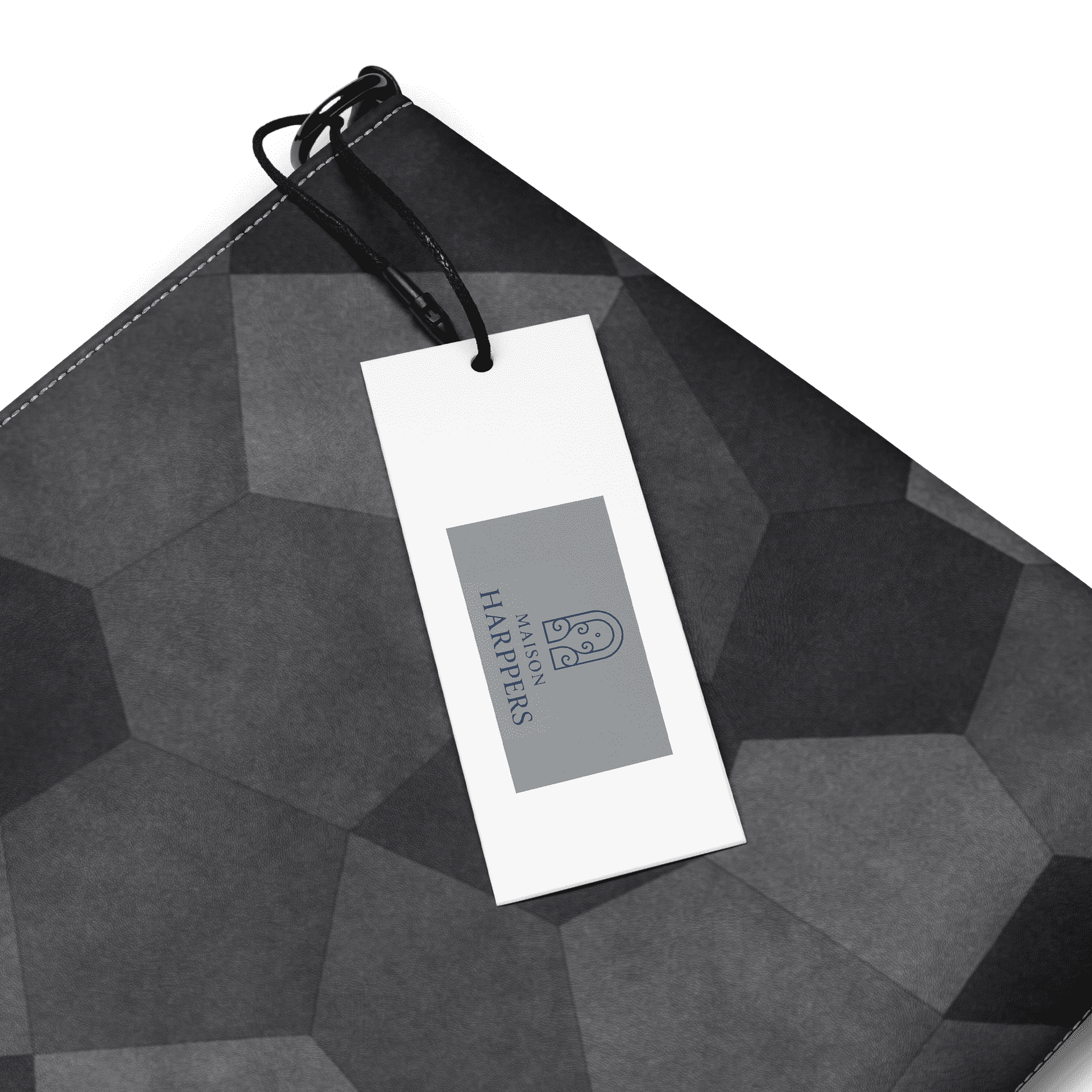 Pochette bandoulière en faux cuir, couleur gris